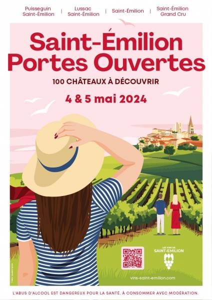 PORTES OUVERTES à Saint-Emilion : les 4 et 5 mai 2024